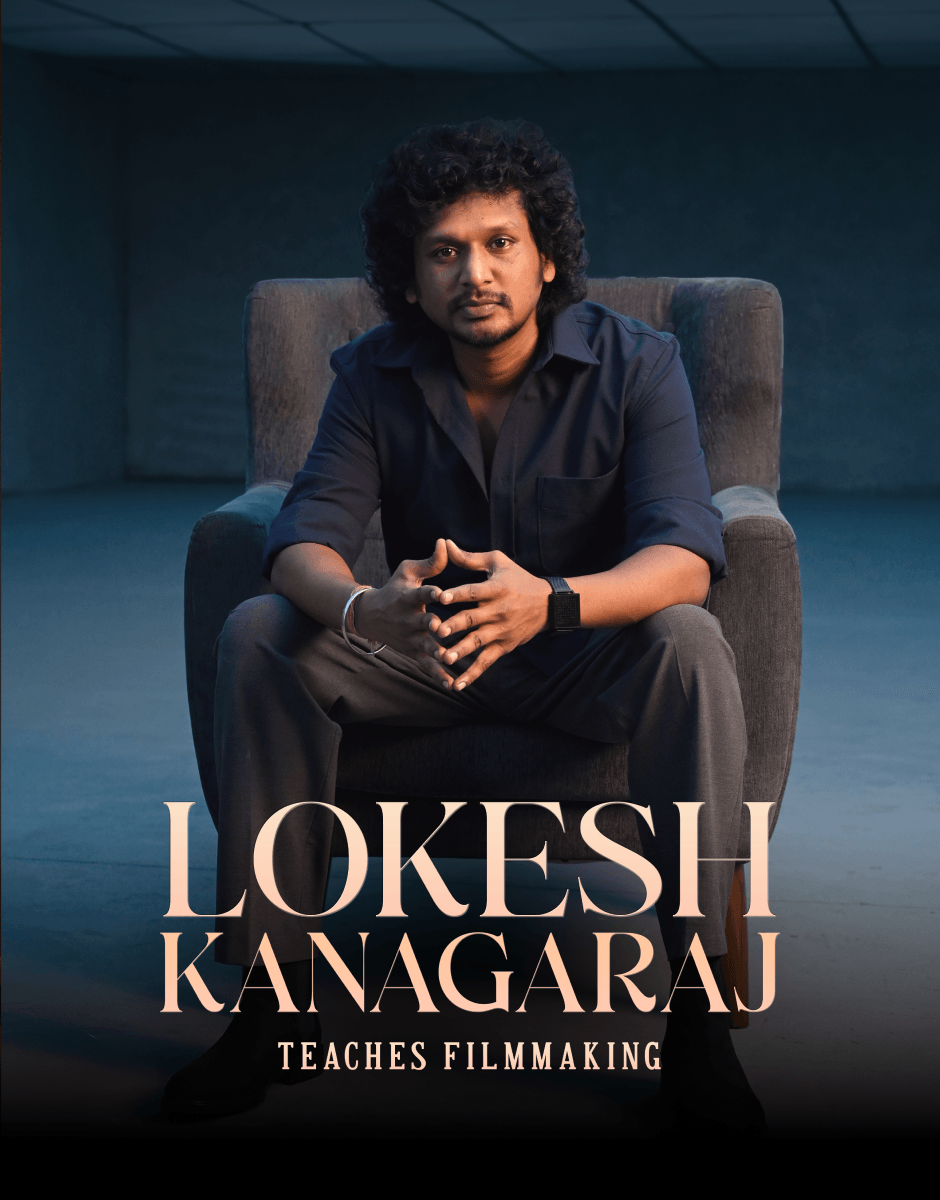 Portrait of Lokesh Kanagaraj, Filmmaker at LevelUp Learning